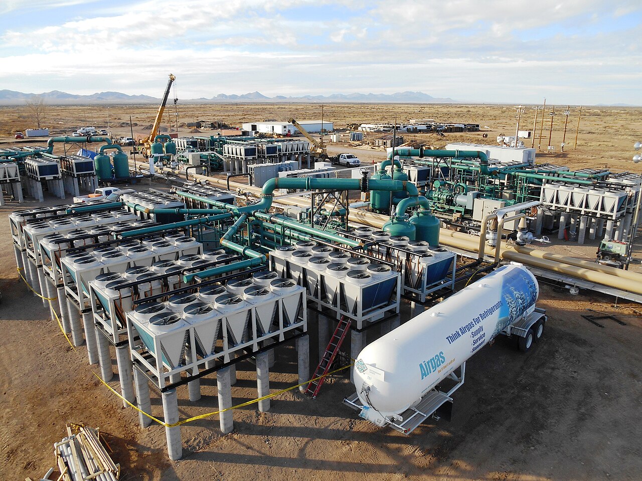 The Lightning Dock geothermal power plant in Hidalgo County, New Mexico